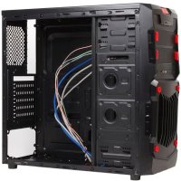 корпус 3Cott 1818 Window Black