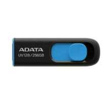 флешка A-Data 256GB UV128 Blue Черный, синий
