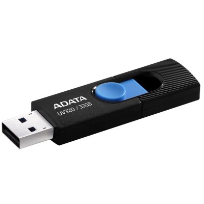 флешка A-Data 32GB UV320 Black-Blue Черный, синий