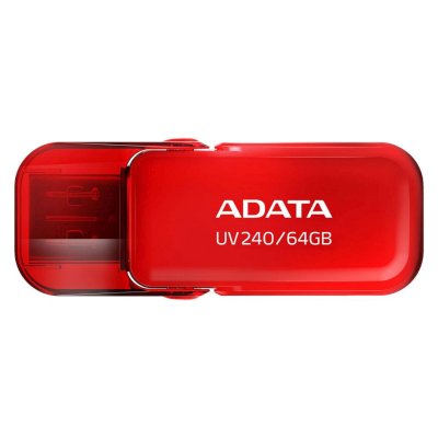 флешка A-Data 64GB UV240 Red Красный