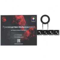 клавиатура A4Tech Bloody B120N Черный-красный