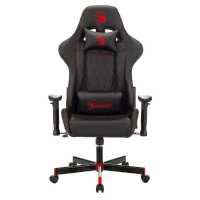 игровое кресло A4Tech Bloody GC-800 черный-красный