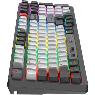 клавиатура A4Tech Bloody WS98 Black/Grey Черный-белый