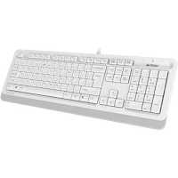клавиатура A4Tech Fstyler FK10 White-Grey Серый-белый