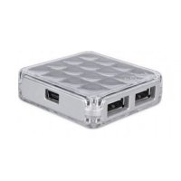 разветвитель USB A4Tech HUB-56-3 серый
