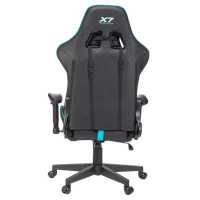 игровое кресло A4Tech X7 GG-1200 черный-красный