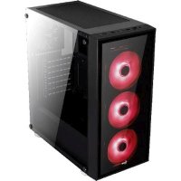 корпус AeroCool Quartz Red