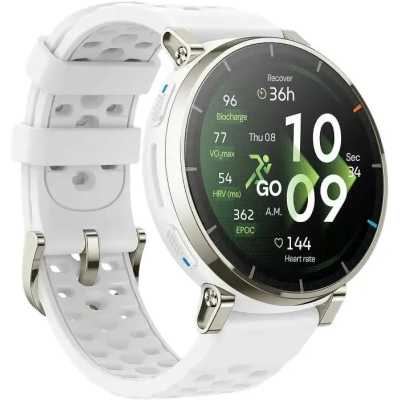 смарт часы Amazfit Active 3 Premium White-Silver