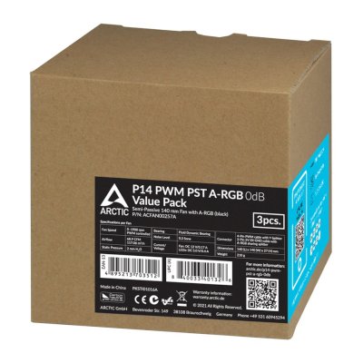 кулер Arctic P14 PWM PST A-RGB Black ACFAN00257A