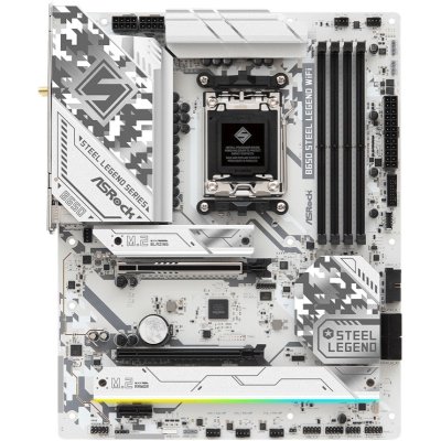 материнская плата ASRock B650 Steel Legend WiFi Белый