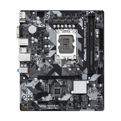 материнская плата ASRock B760M-HDV/M.2 D4 Черный