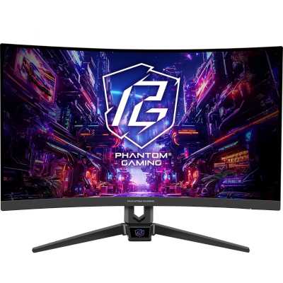 монитор ASRock Phantom Gaming PG27FRS1A Черный