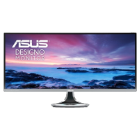 монитор ASUS Designo MX34VQ Черно-Серебристый