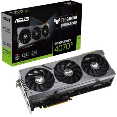 видеокарта ASUS nVidia GeForce RTX 4070 Ti 12Gb TUF-RTX4070TI-O12G-GAMING
