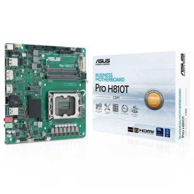 материнская плата ASUS Pro H810T-CSM Зеленый