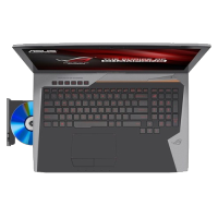ноутбук ASUS ROG G752VT-GC124T 90NB09X1-M01670 Серебристый