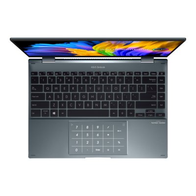 ноутбук ASUS ZenBook 14 Flip OLED UP5401ZA-KN037W 90NB0XL1-M00210 Серый