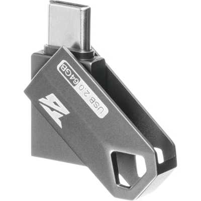 флешка BigTech 64GB UFD004 Серый