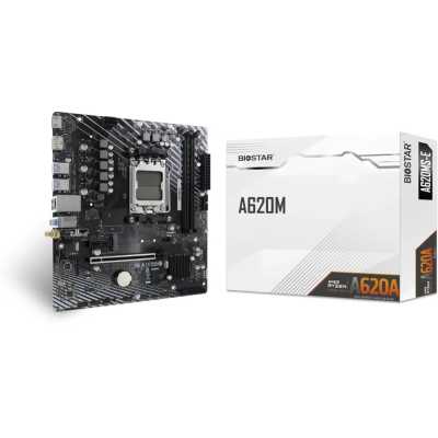 материнская плата Biostar A620MS-E Черный