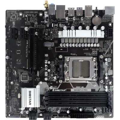 материнская плата Biostar B650MT-E Pro Черный