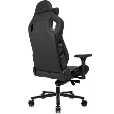 игровое кресло Бюрократ KNIGHT CRAFT BLACK черный
