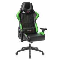 игровое кресло Бюрократ VIKING 5 AERO LGREEN черно-зеленый