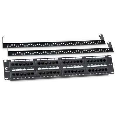 патч-панель Cabeus PL-48-CAT.5E-DUAL