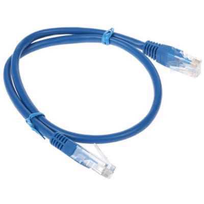 патч-корд Cablexpert PP12-0.5M/B Синий