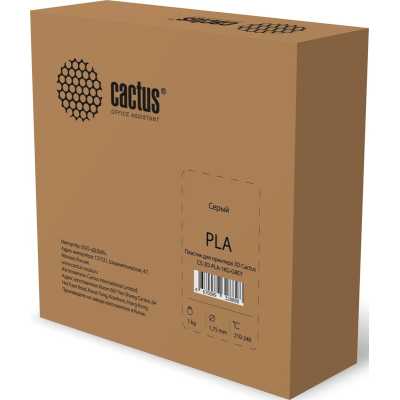 пластик для 3D принтера Cactus CS-3D-PLA-1KG-GREY