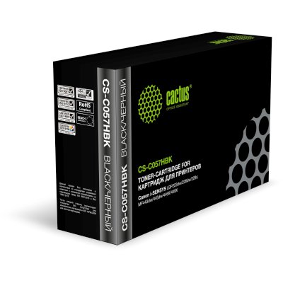 картридж Cactus CS-C057HBK черный