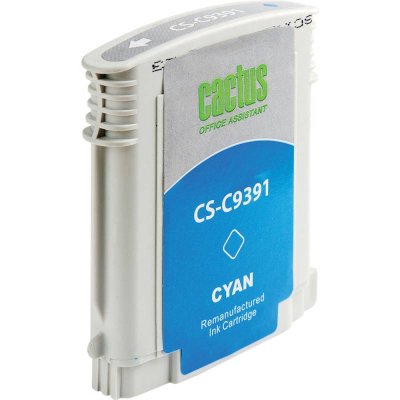 картридж Cactus CS-C9391 голубой
