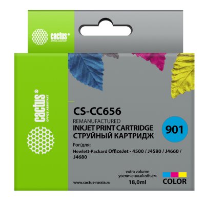 картридж Cactus CS-CC656 многоцветный