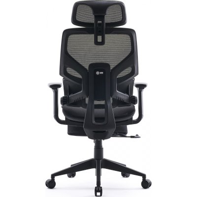 кресло Cactus CS-CHR-MC01-LGNBK черно-салатовый
