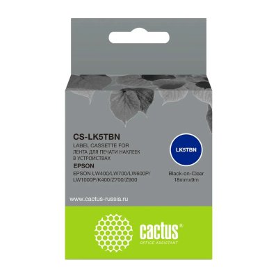 картридж Cactus CS-LK5TBN черный