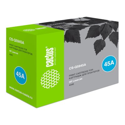 картридж Cactus CS-Q5945A черный