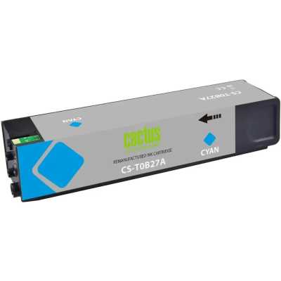 картридж Cactus CS-T0B27A голубой пигментный