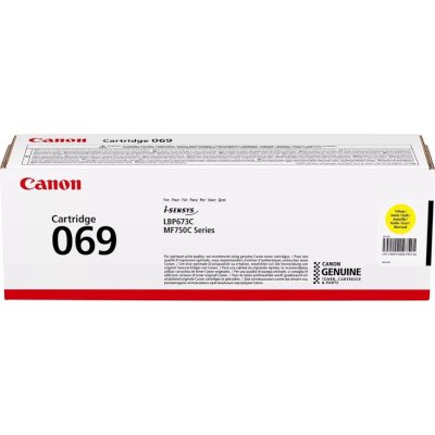 картридж Canon 069Y 5091C002 желтый