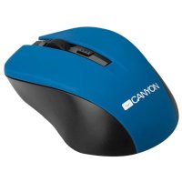 мышь Canyon CNE-CMSW1BL Синий-черный