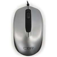 мышь CBR CM-117 Silver Серебристый-черный