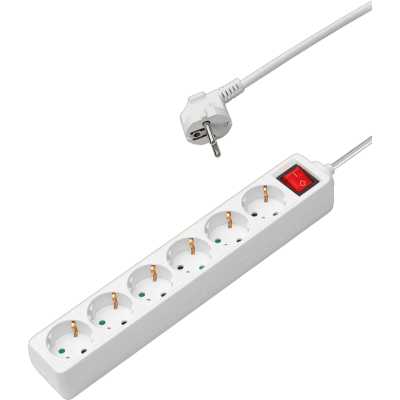 сетевой фильтр CBR CSF SP-6-030M-W White белый