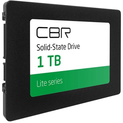 SSD диск CBR Lite 1Tb SSD-001TB-2.5-LT22 Черный
