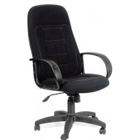 офисное кресло Chairman 727 Grey 1095994 черный