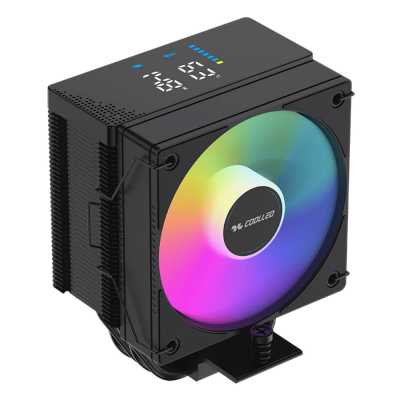 кулер Coolleo CL-B40S-DIG-BK-ARGB-V2 Черный