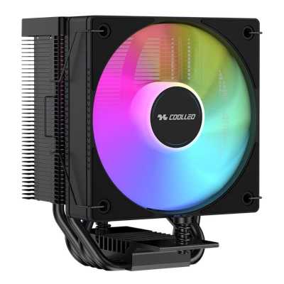 кулер Coolleo CL-B40S-DIG-BK-ARGB-V2 Черный