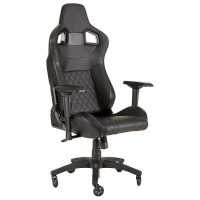 игровое кресло Corsair Gaming T1 Race 2018 Black-Black черный