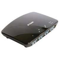 разветвитель USB D-Link DUB-1340 черный