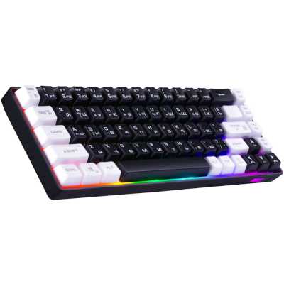 клавиатура Defender Aris GK-349 Black-White 45344 Черный-белый