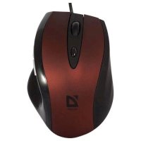 мышь Defender Opera MB-880 Black-Red Красный-черный