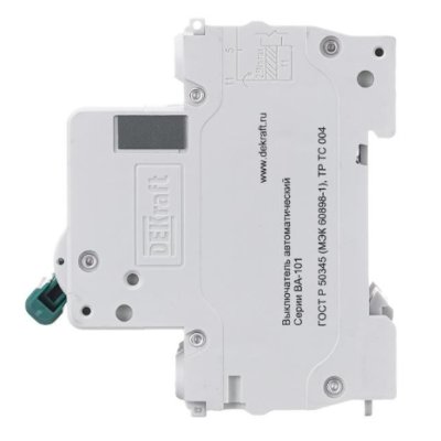 автоматический выключатель DEKraft ВА-101 4,5кА 11078DEK