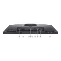 монитор Dell P2222H Черный